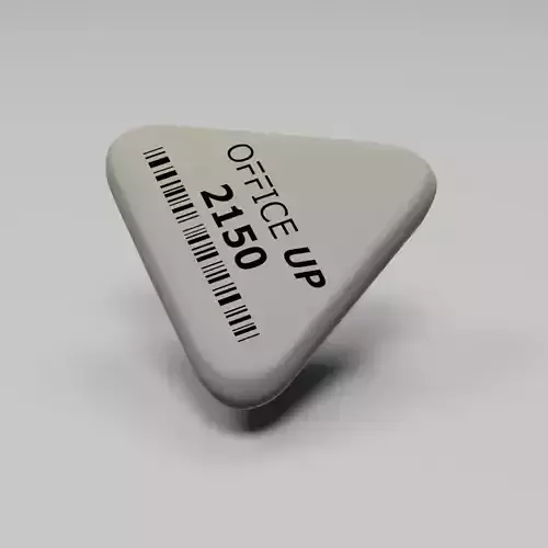 Triangle eraser  3D model