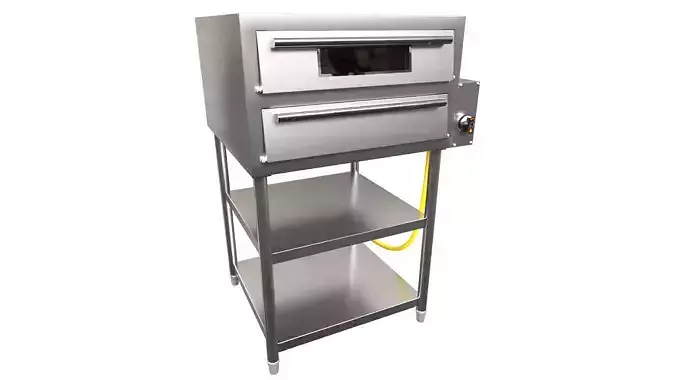 Oven pizza 3D model