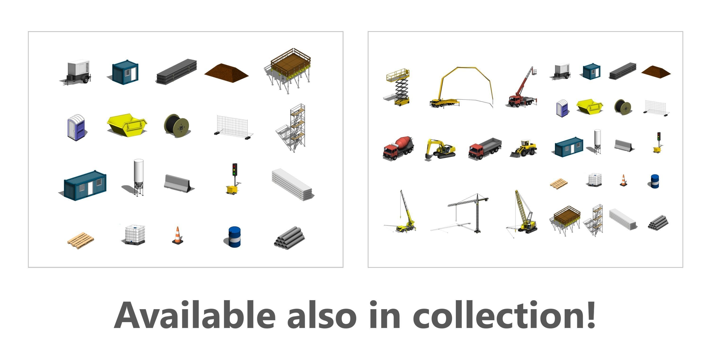 Towable Mobile Generator - Revit Family 3D model_5