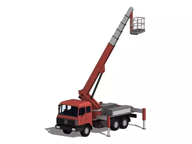 Truck-Mounted Access Platform - Revit Family