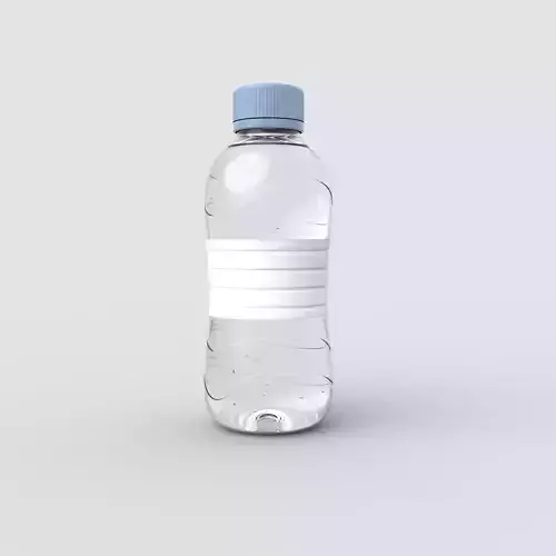 Water bottle 3D model