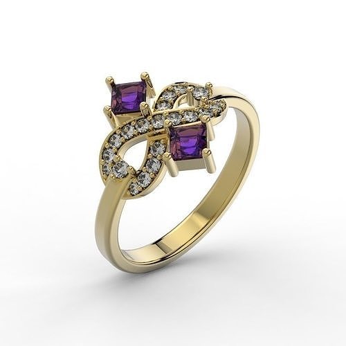 RING 328 JEWELRY 3D print model