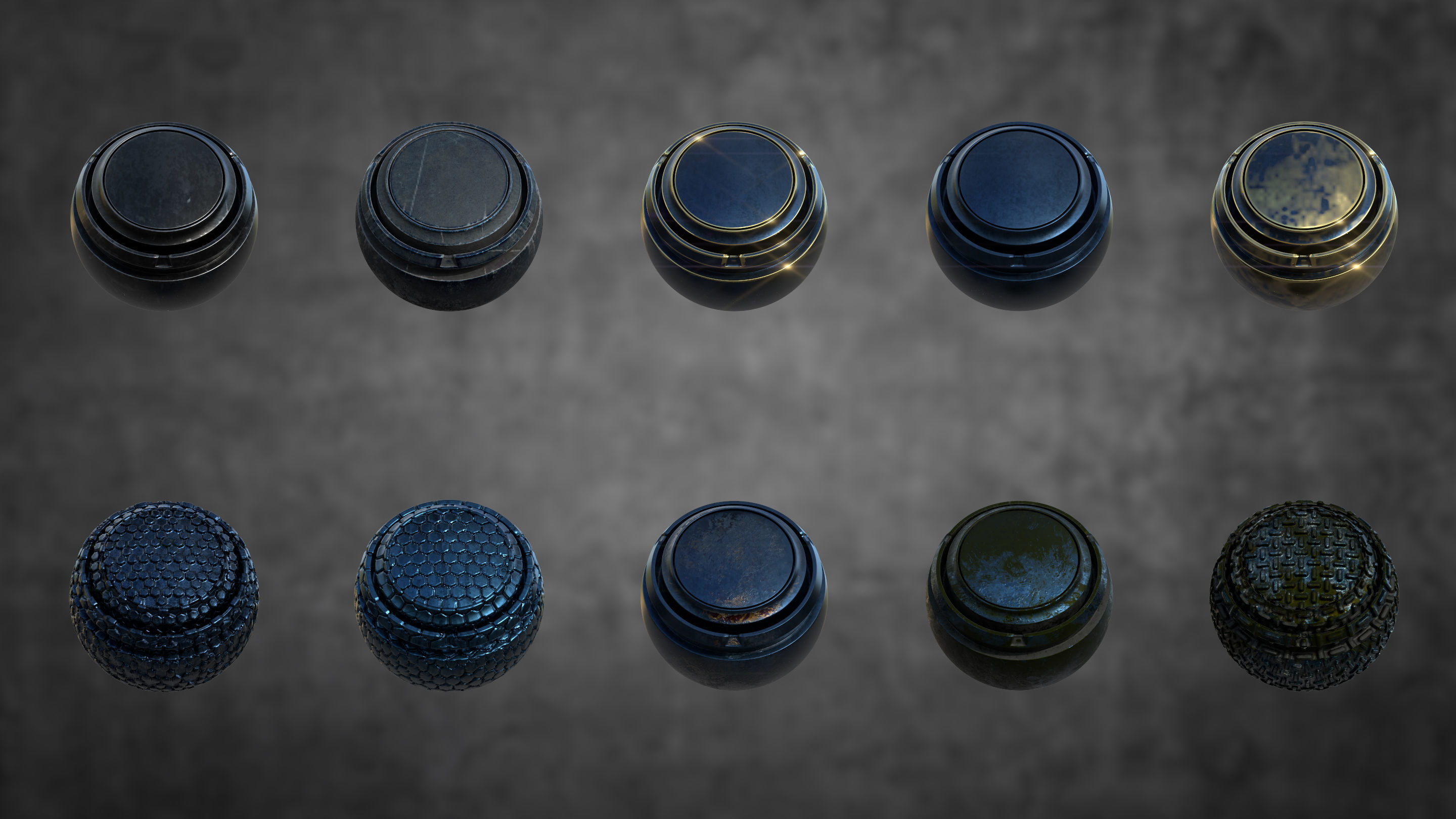 120 Metal Smart Materials 3D model_4