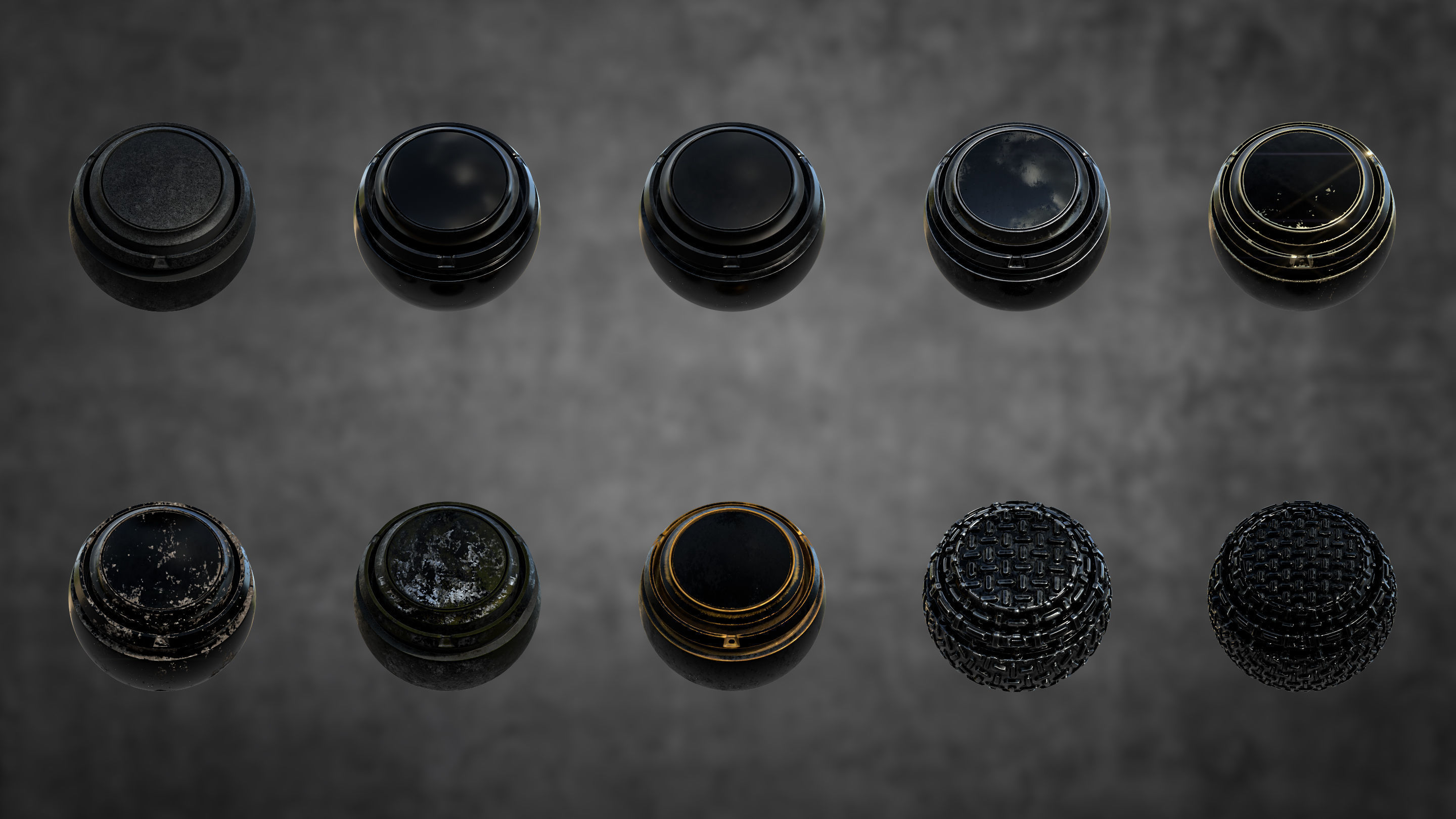 120 Metal Smart Materials 3D model_2