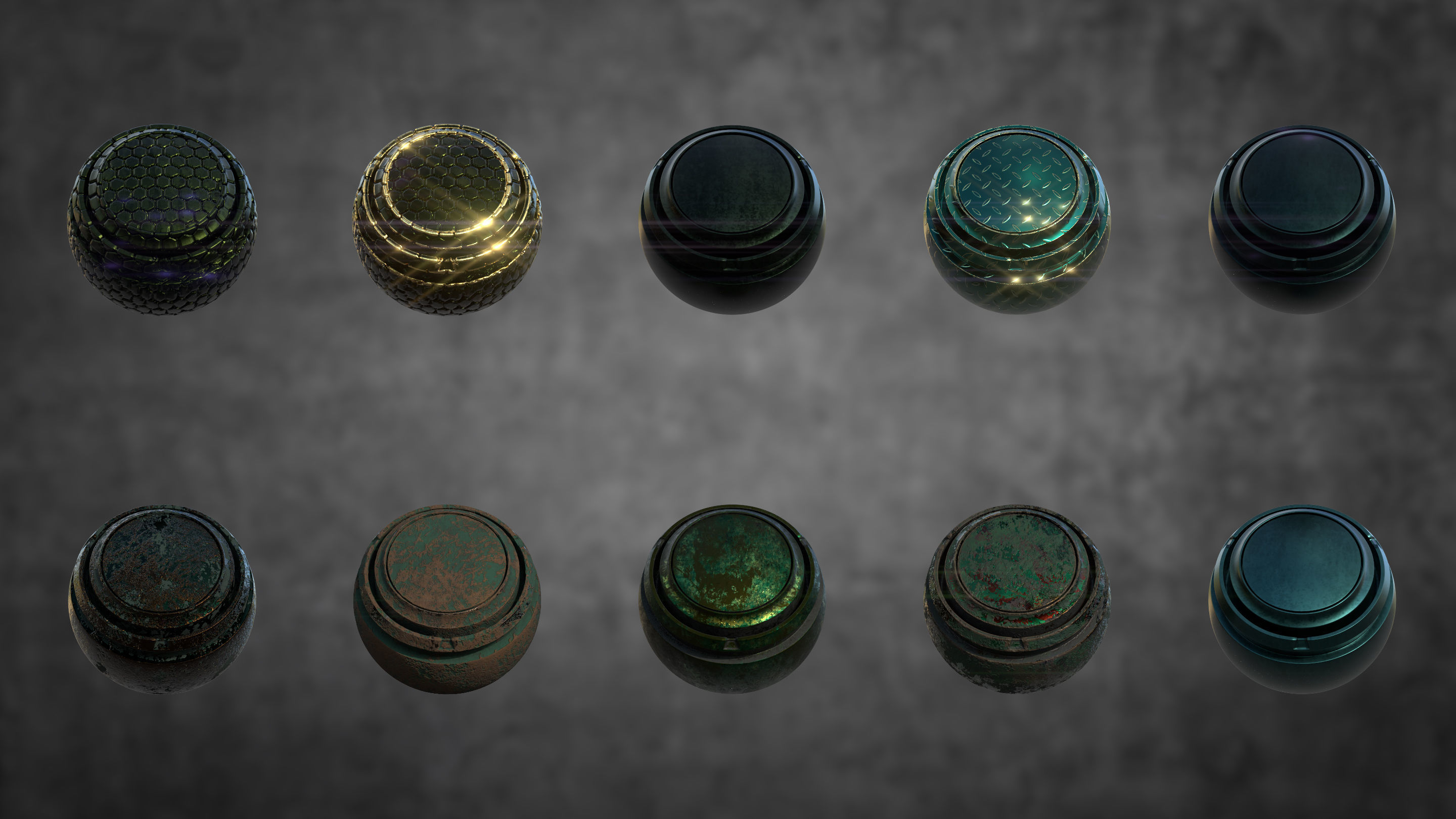 120 Metal Smart Materials 3D model_10