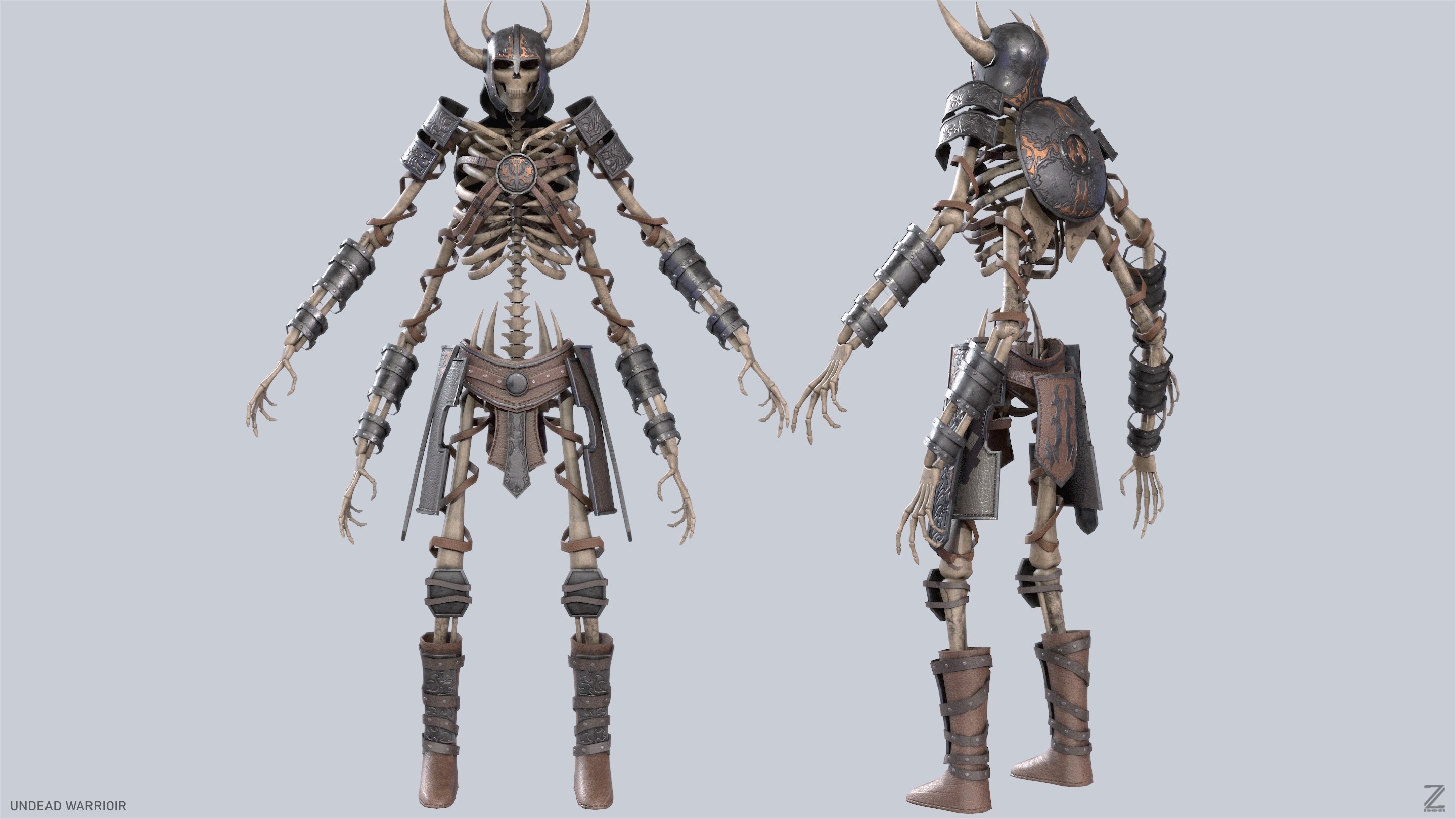 Undead collection skeleton warriors _1