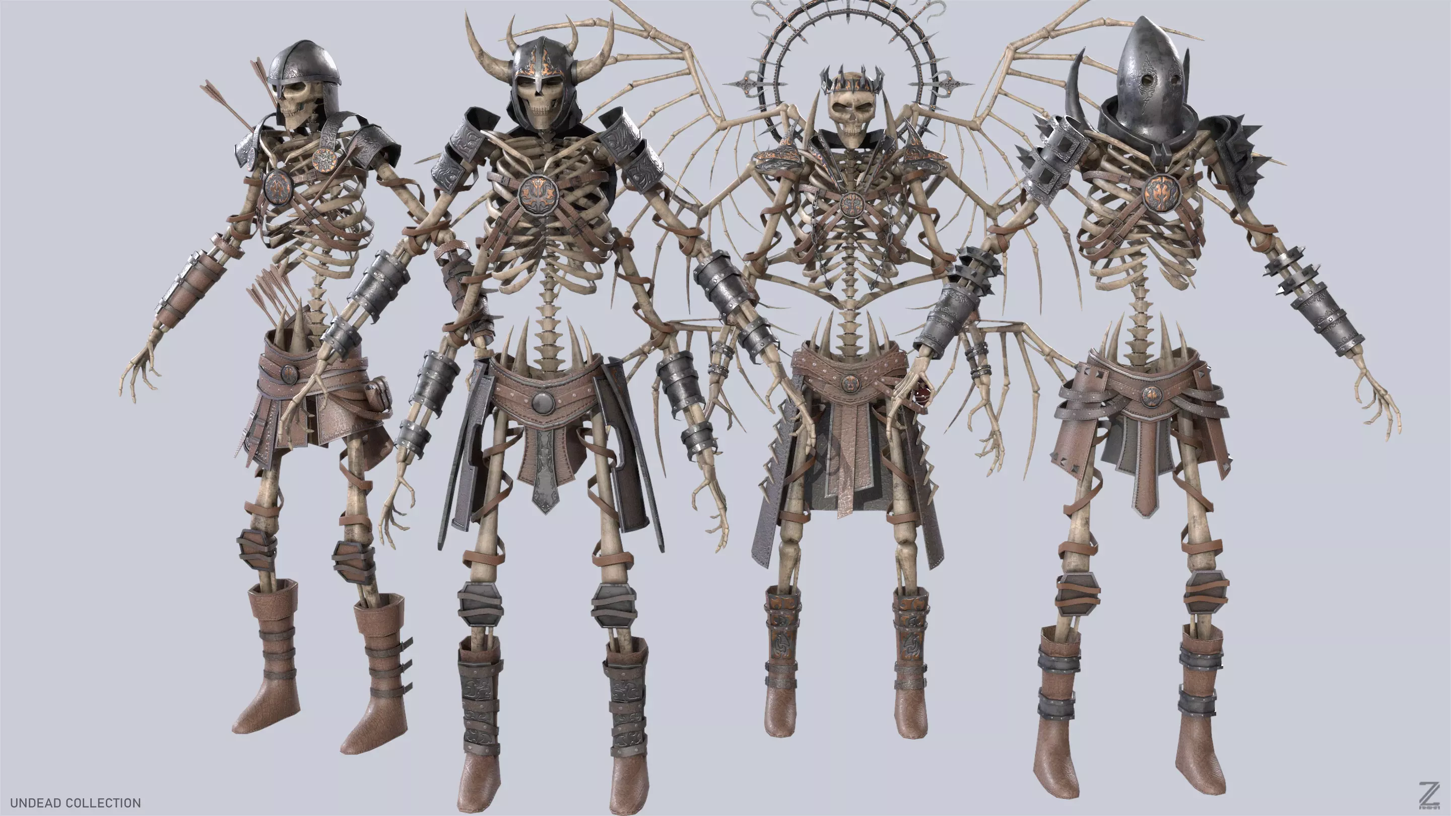 Undead collection skeleton warriors _0