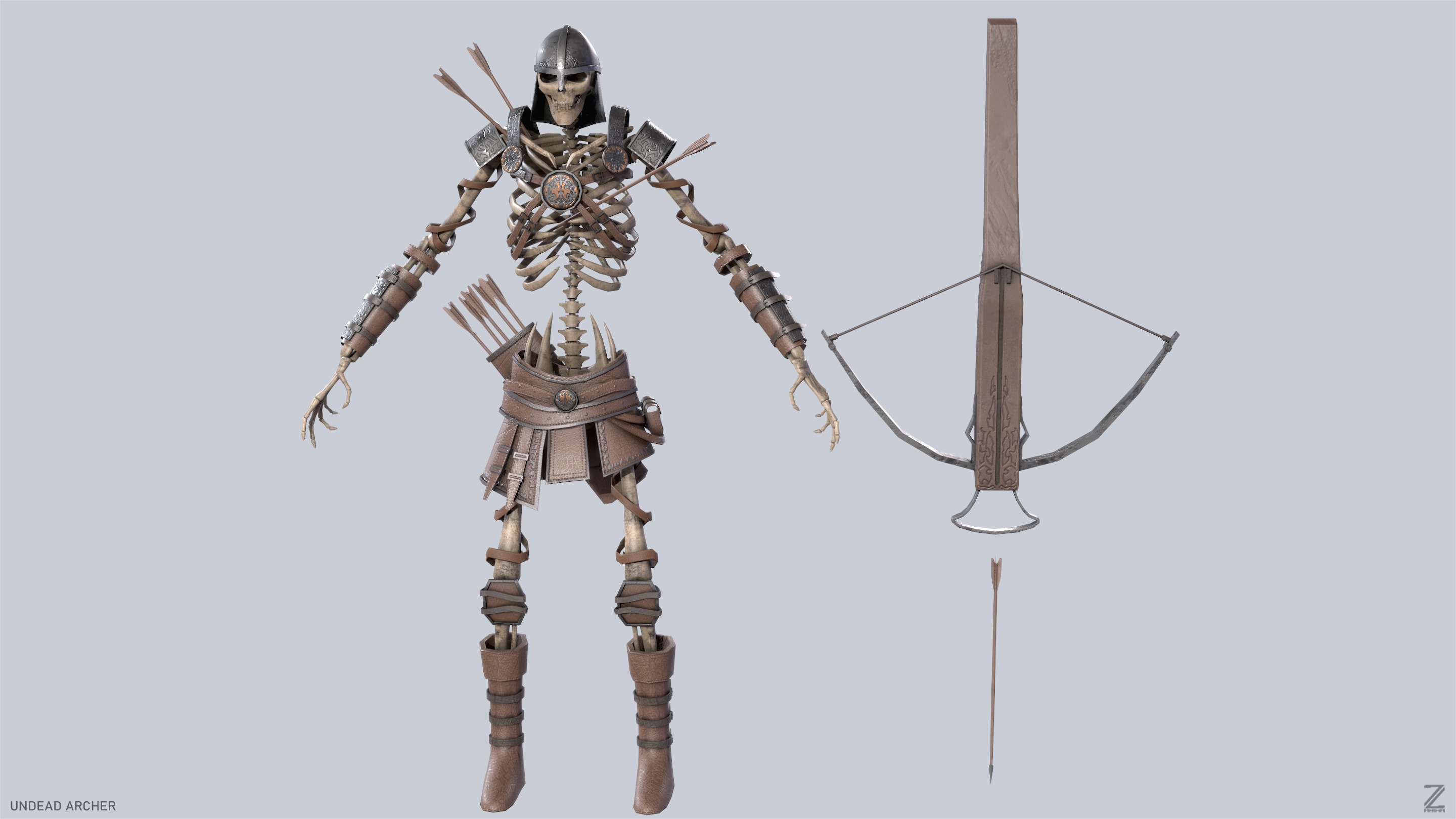 Undead collection skeleton warriors _13