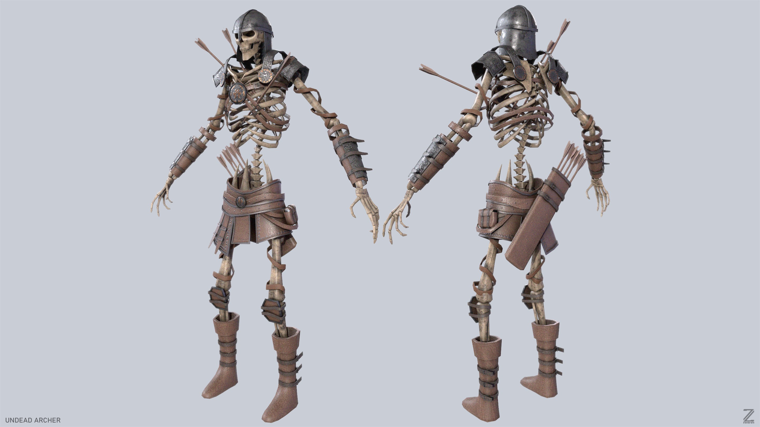 Undead collection skeleton warriors _12