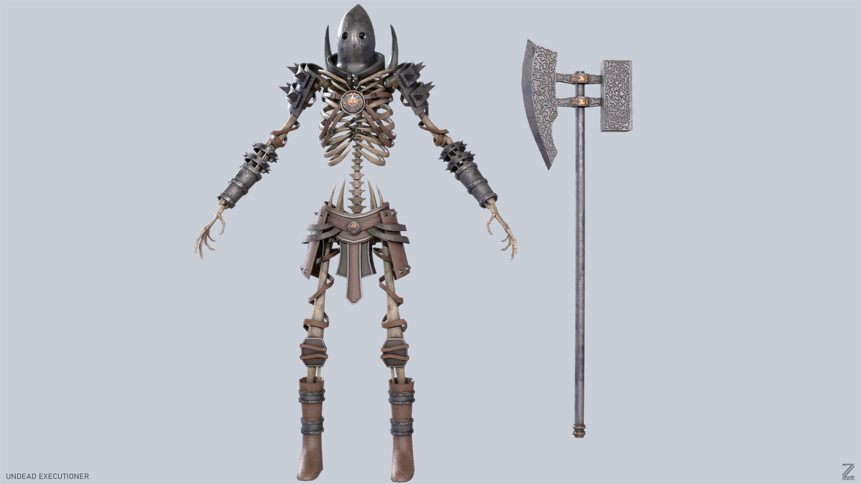 Undead collection skeleton warriors _9