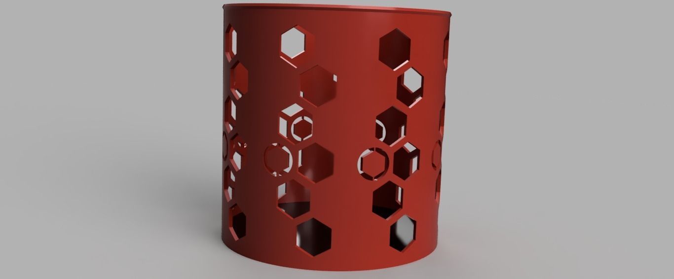 Portalapiz  Pencil holder 3D print model_4