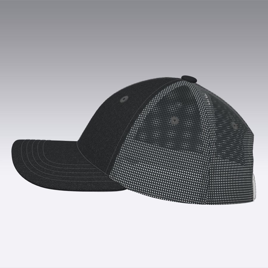 Clo 3D baseball cap 3D model_5