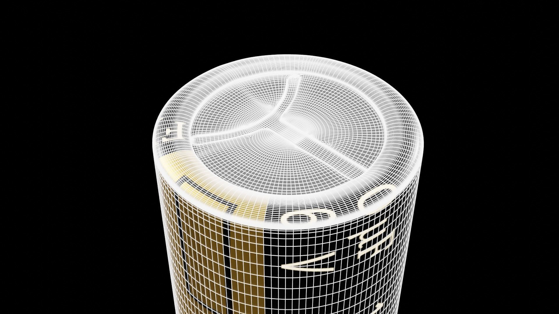 Circuit board micro chip component 3D model_26