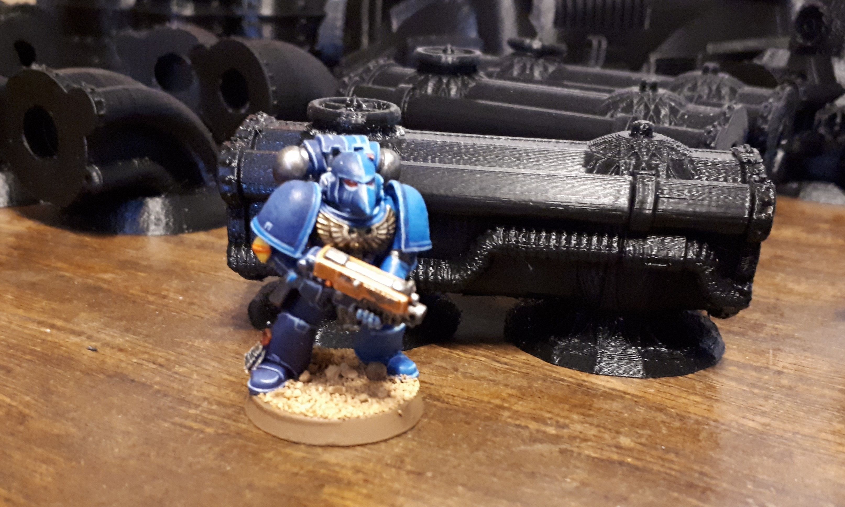 Modular industrial terrain 3D print model_9