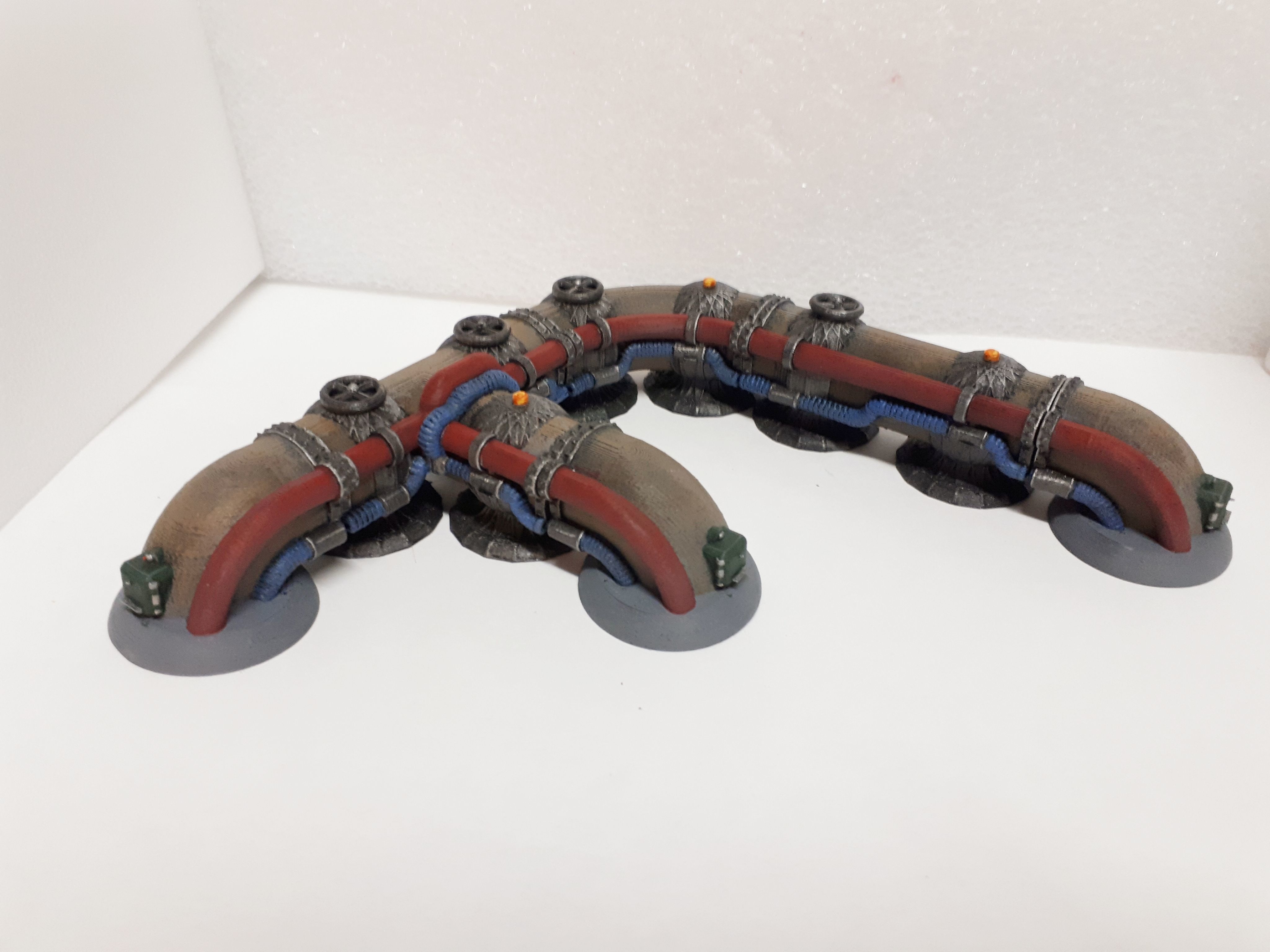 Modular industrial terrain 3D print model_2