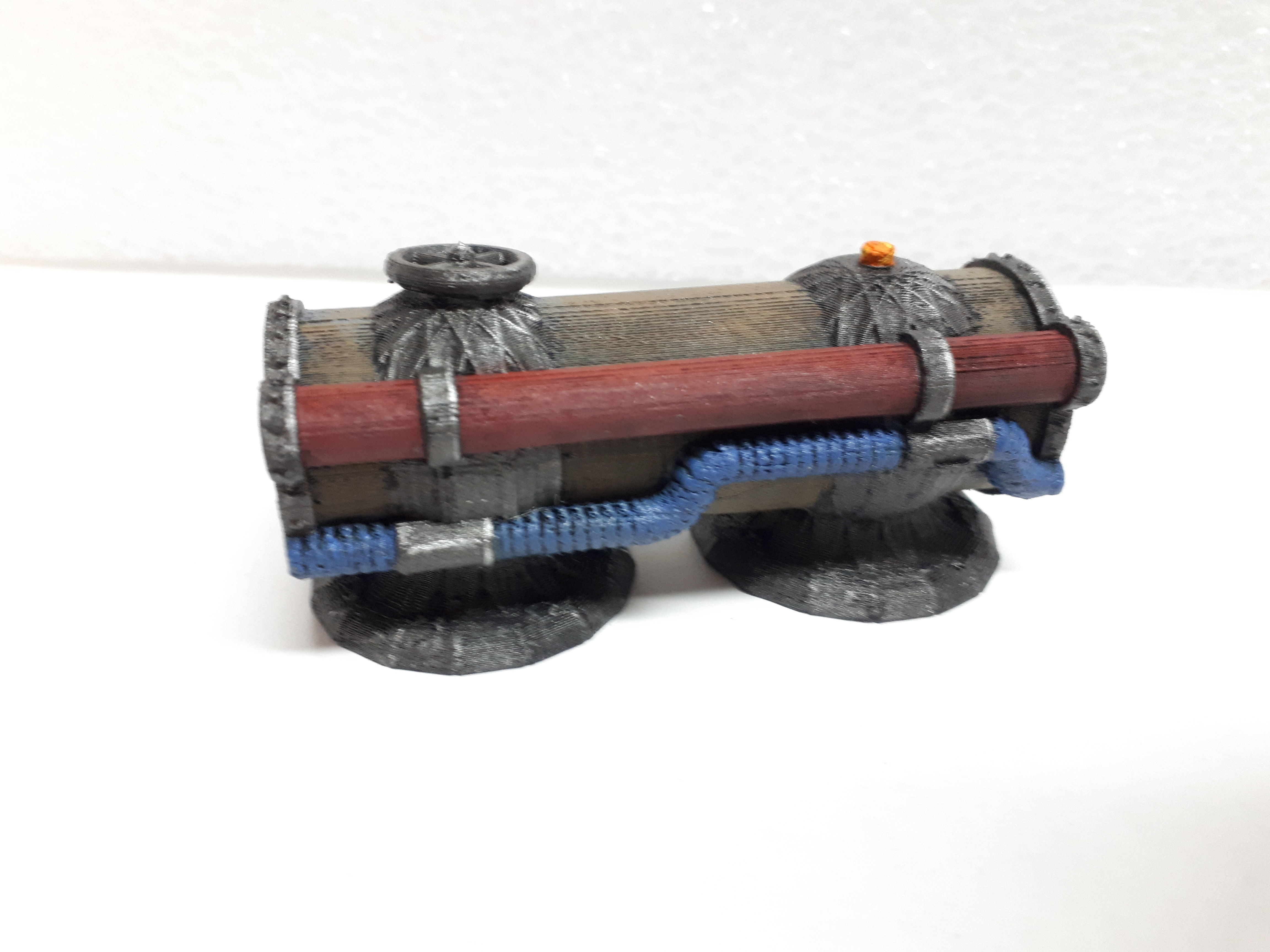 Modular industrial terrain 3D print model_7