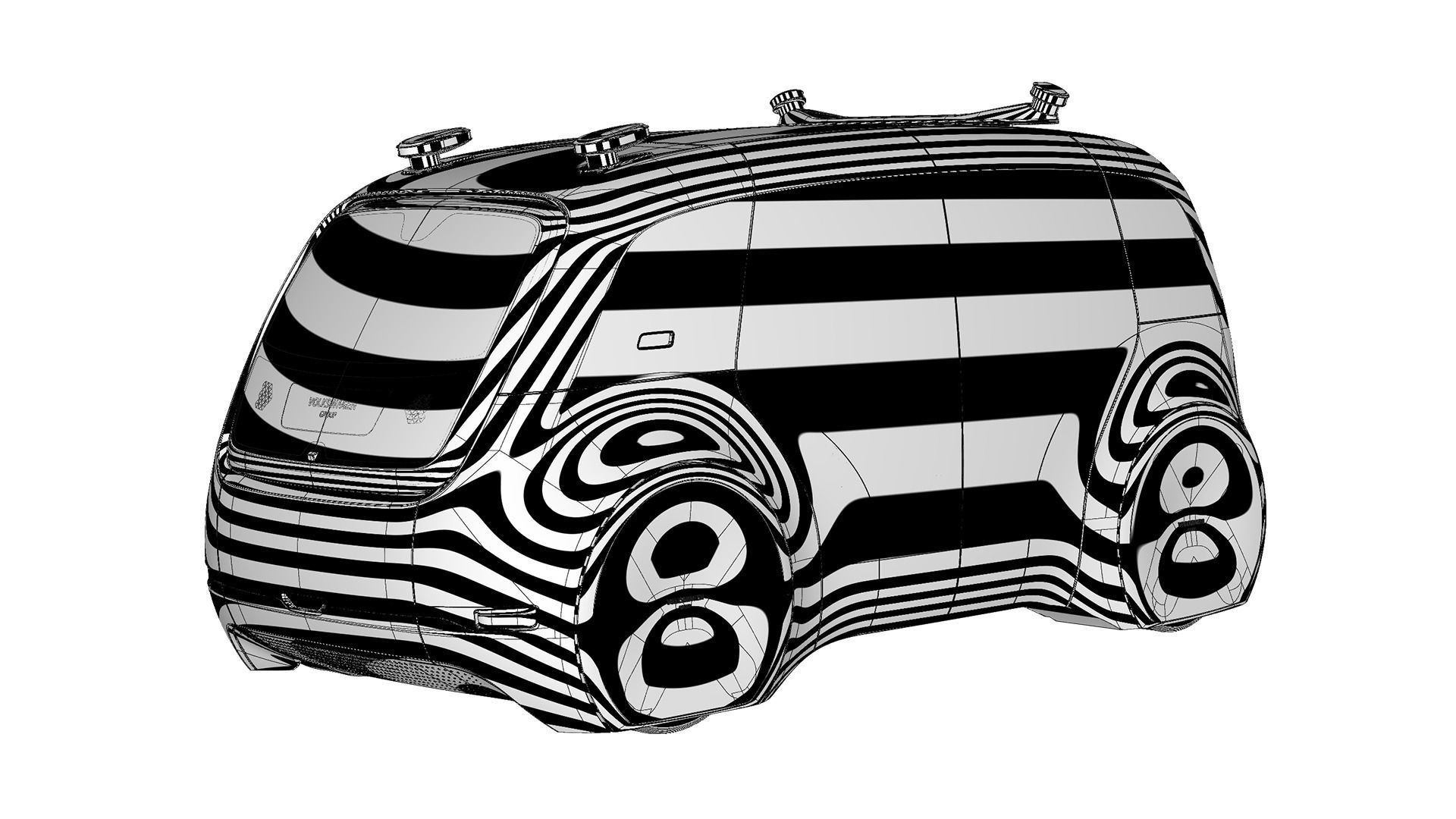 Volks Wagen Sedric Concept NURBS 3D model_5