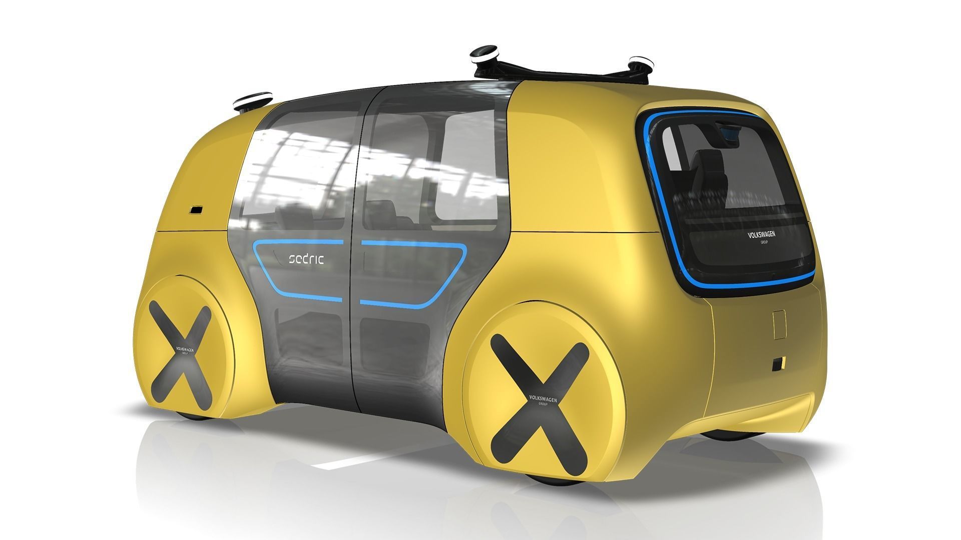 Volks Wagen Sedric Concept NURBS 3D model_4