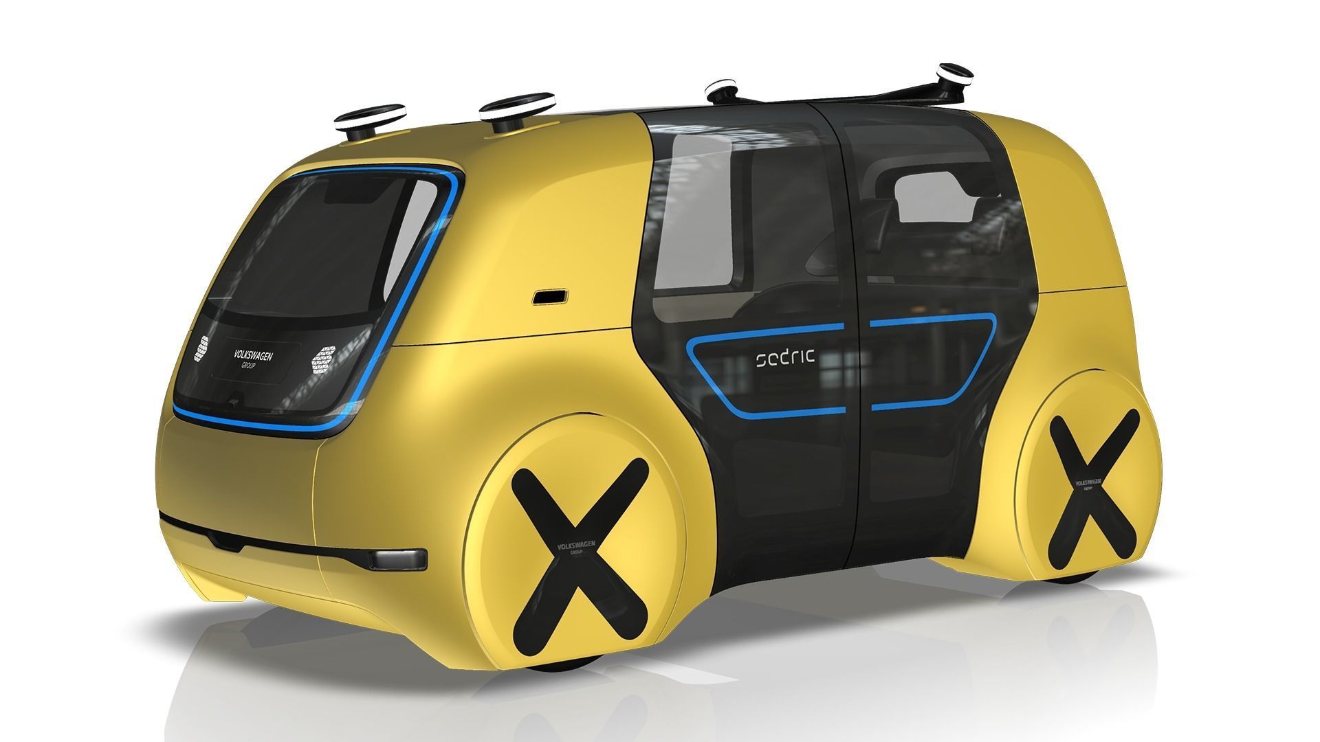 Volks Wagen Sedric Concept NURBS 3D model_3