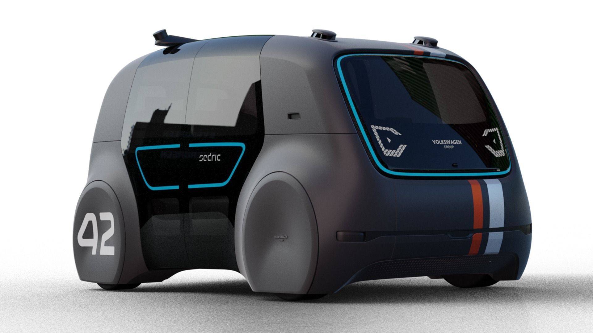 Volks Wagen Sedric Concept NURBS 3D model_1