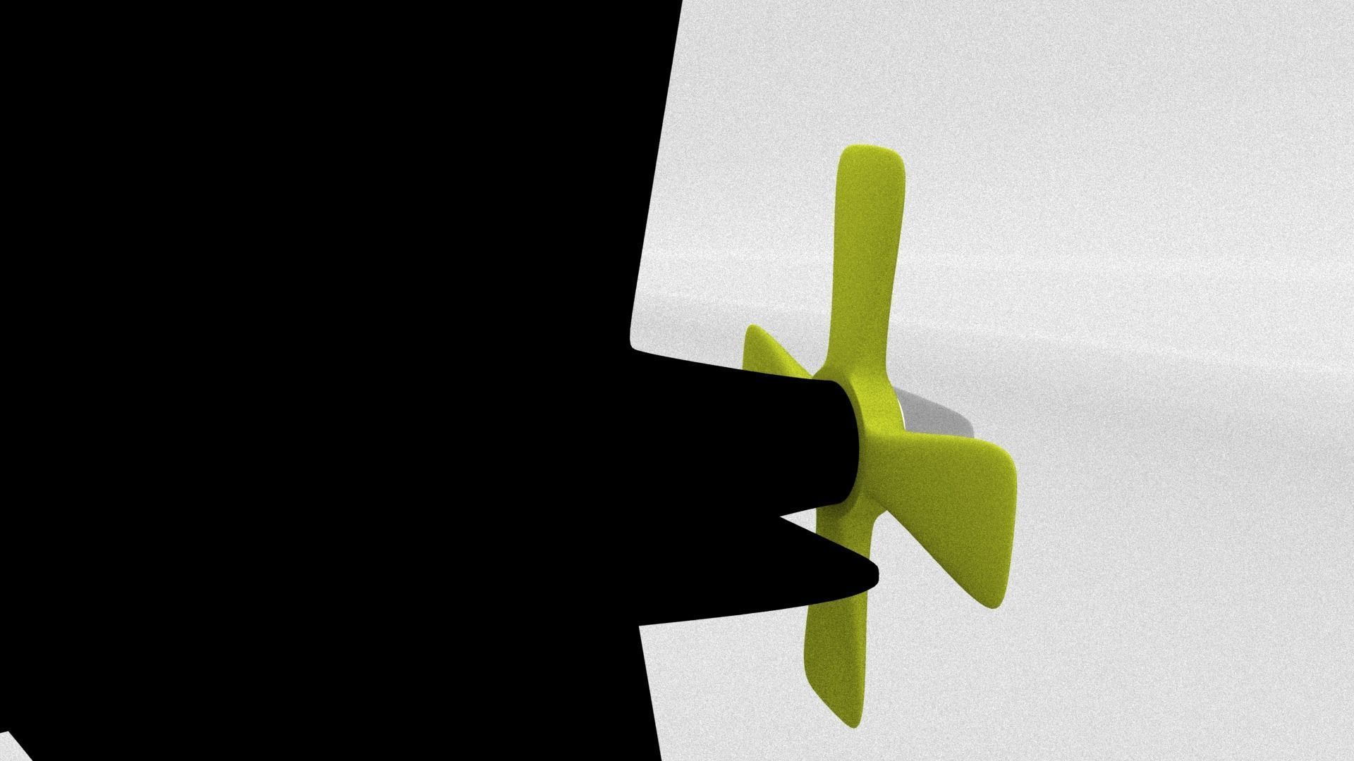 Submarine 3D model_4