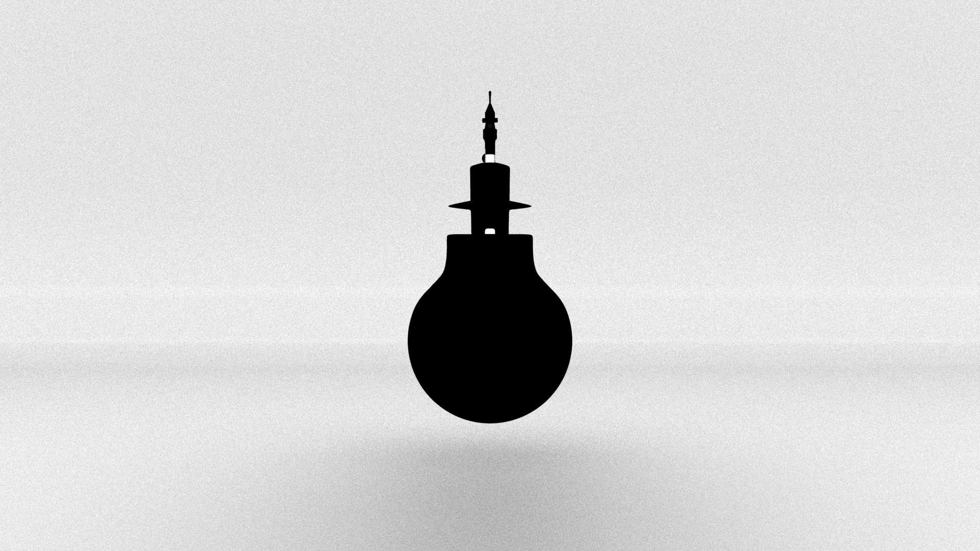 Submarine 3D model_8