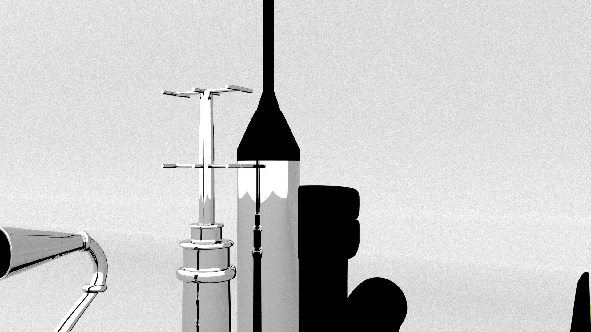 Submarine 3D model_13