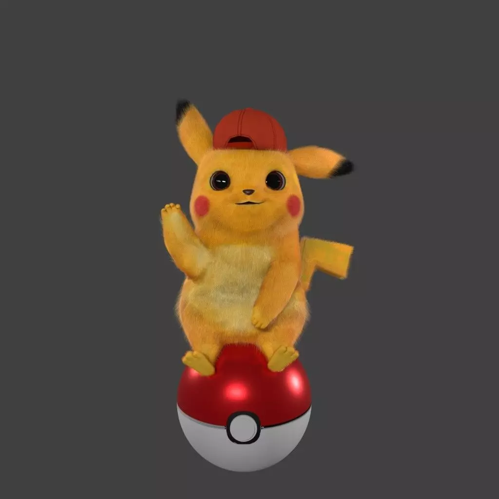 Pokemon Pikachu 3D model_0