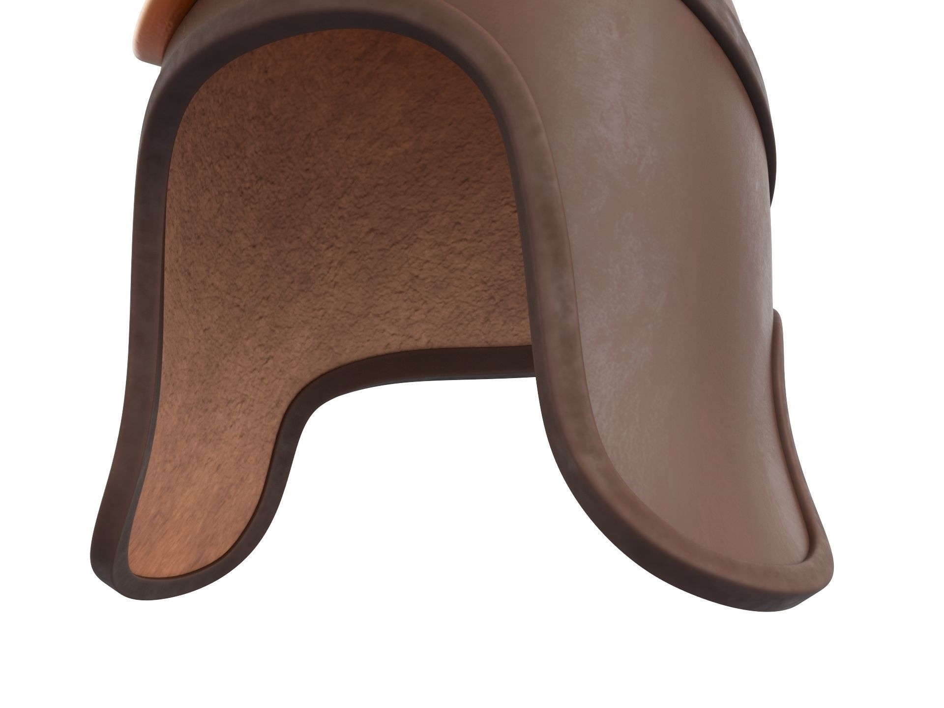 Prop011 Aviator Hat 3D model_9