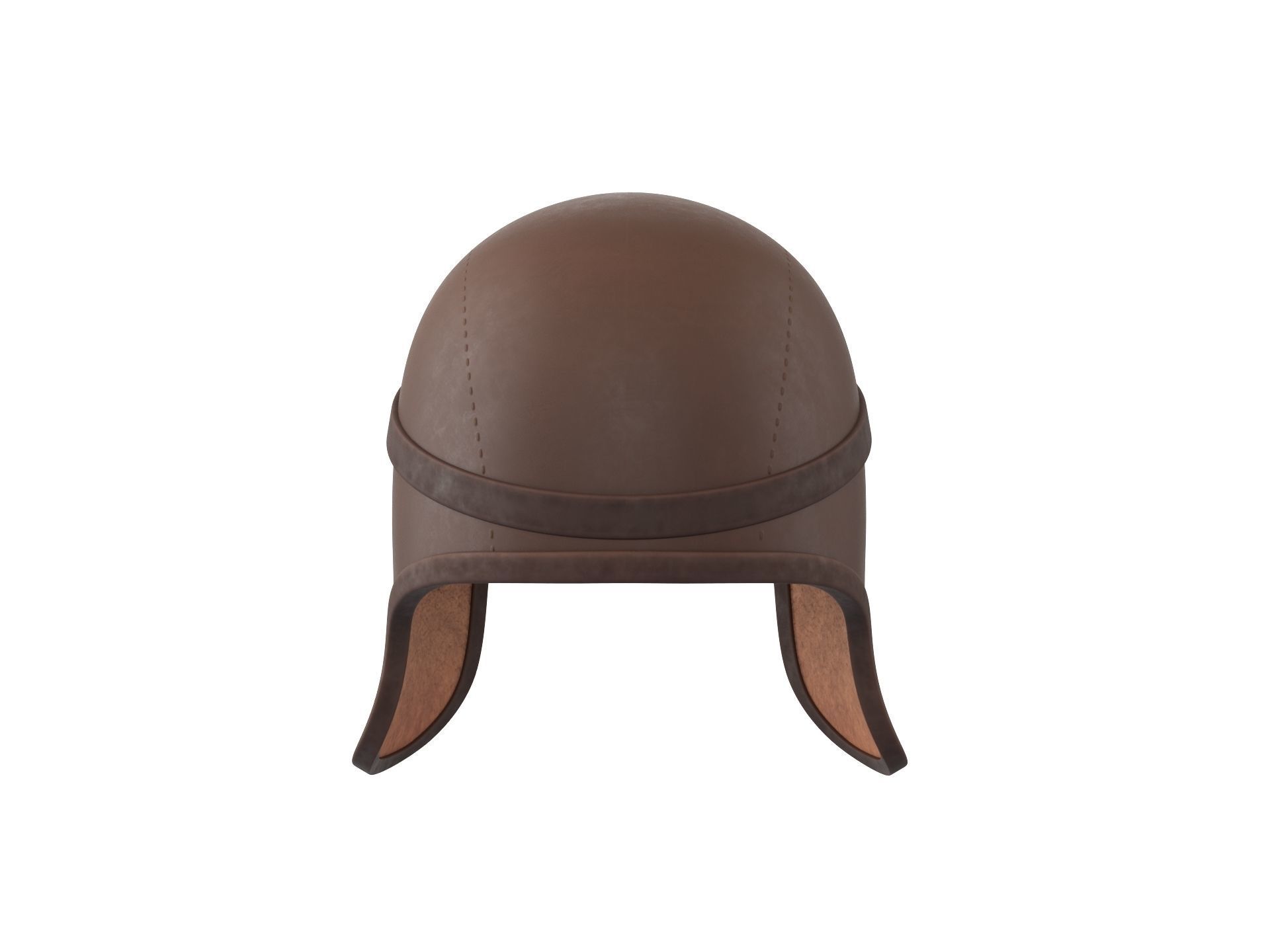 Prop011 Aviator Hat 3D model_5