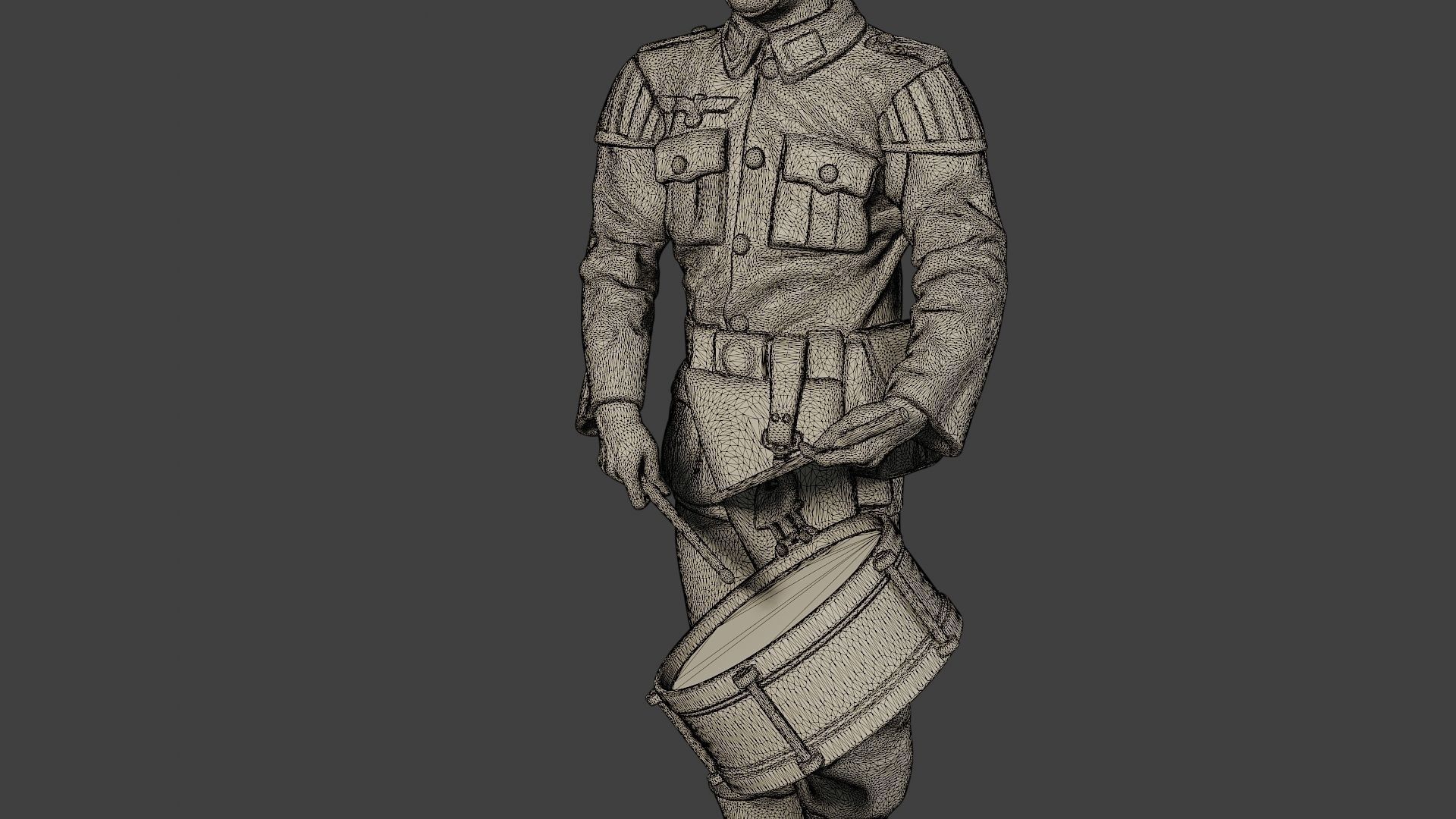 German soldiers Military Band Pack1 ww2 G8 3D Model Collection_20