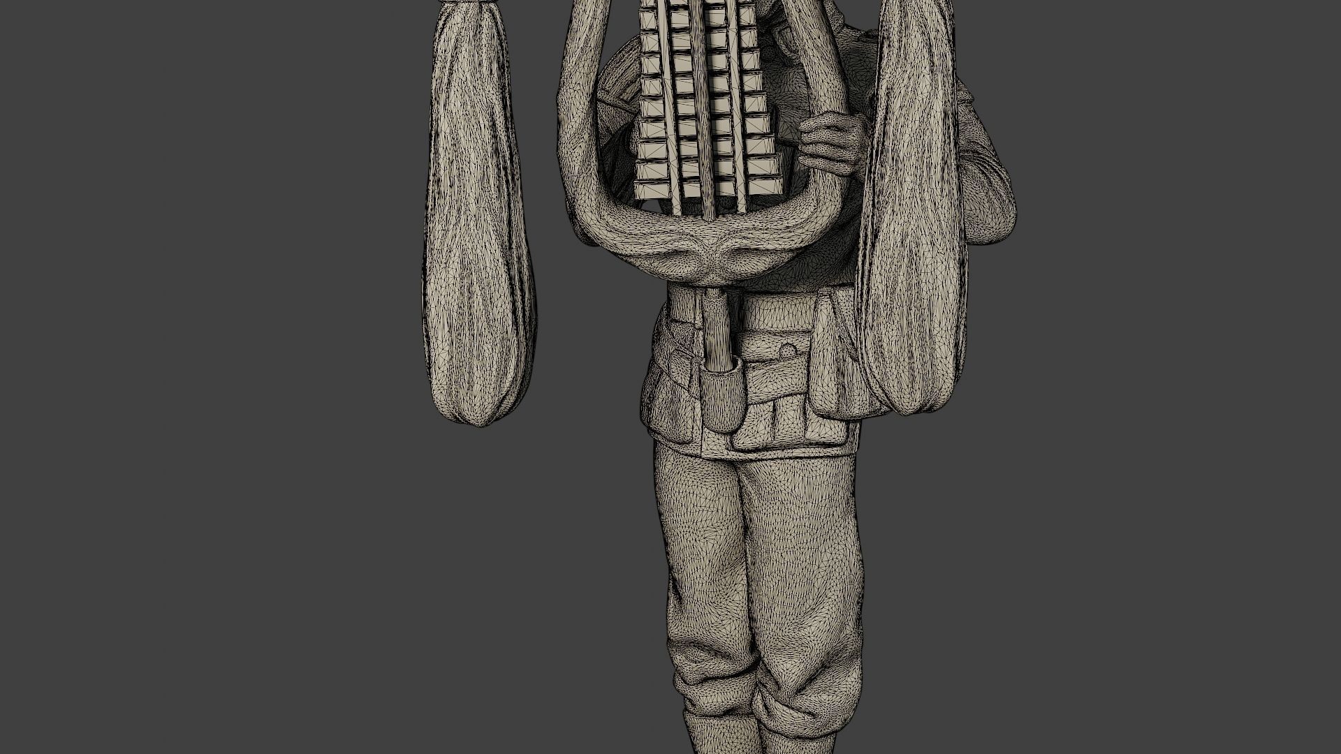 German soldiers Military Band Pack1 ww2 G8 3D Model Collection_23