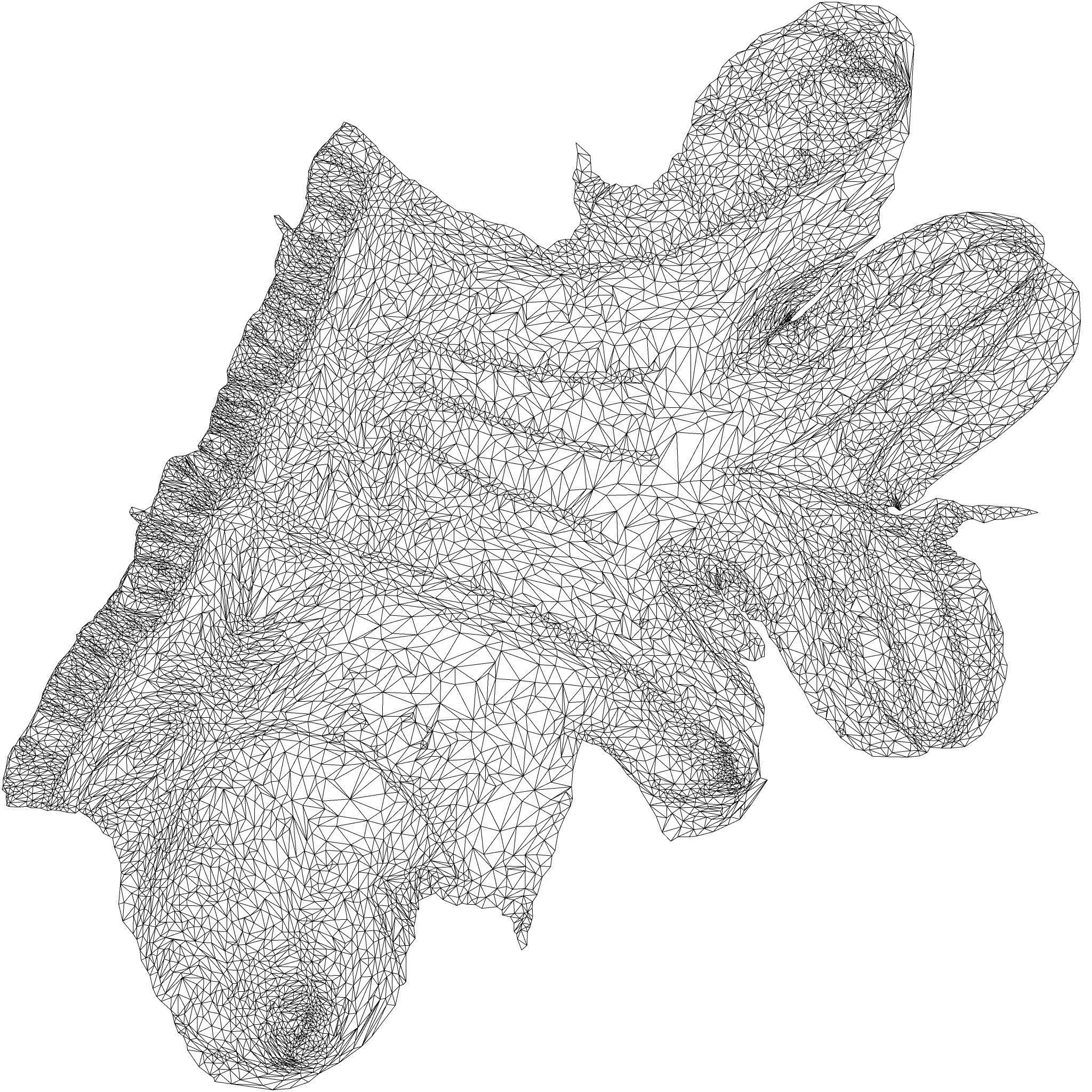 Fringe Gloves 3D model_8