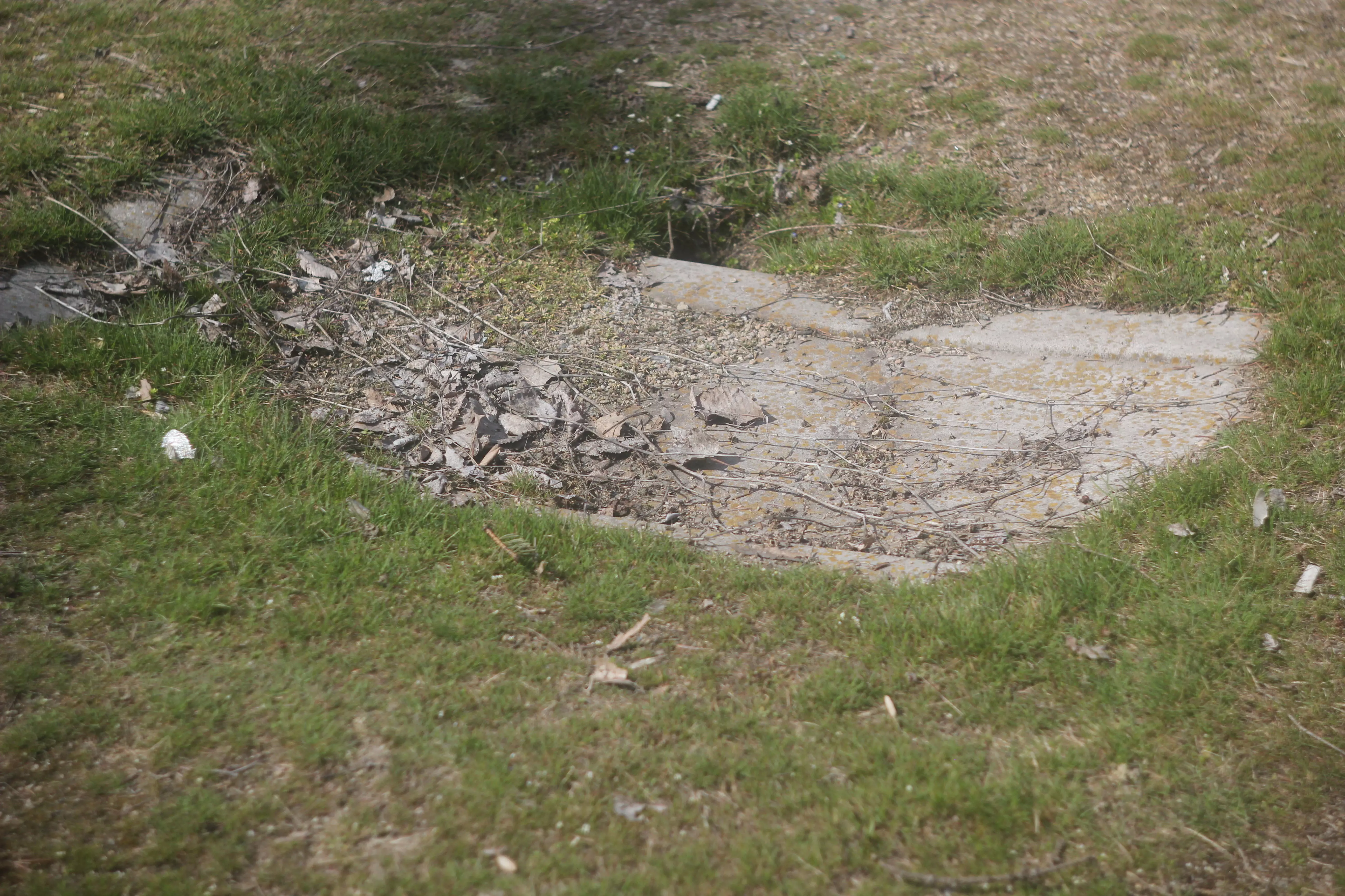 3DF Zephyr - Part of concrete 5 Low-poly 3D model_0