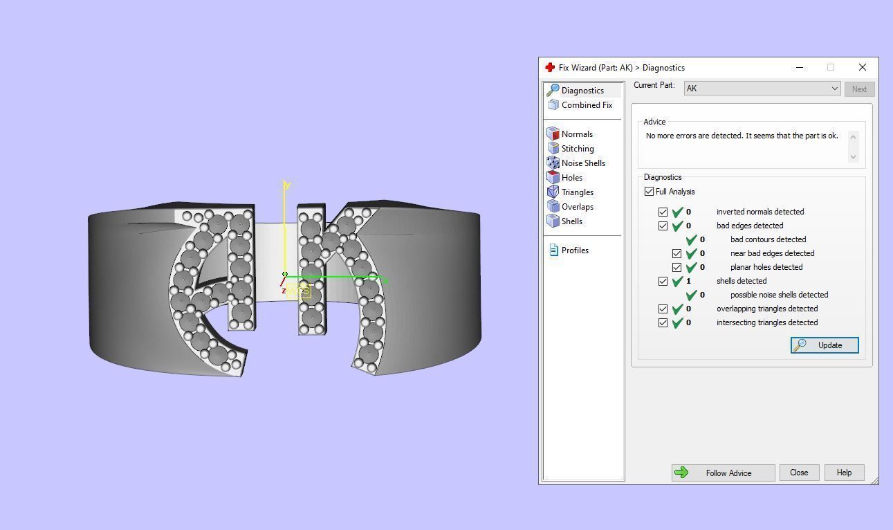 Initial ring AK 3D print model_14