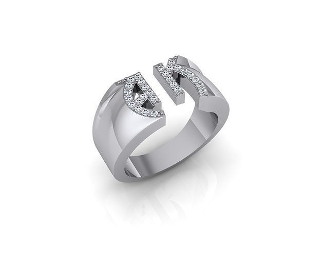 Initial ring AK 3D print model