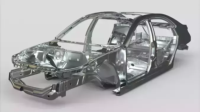 Car Frame 3D model