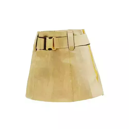Gold Skirt 3D model