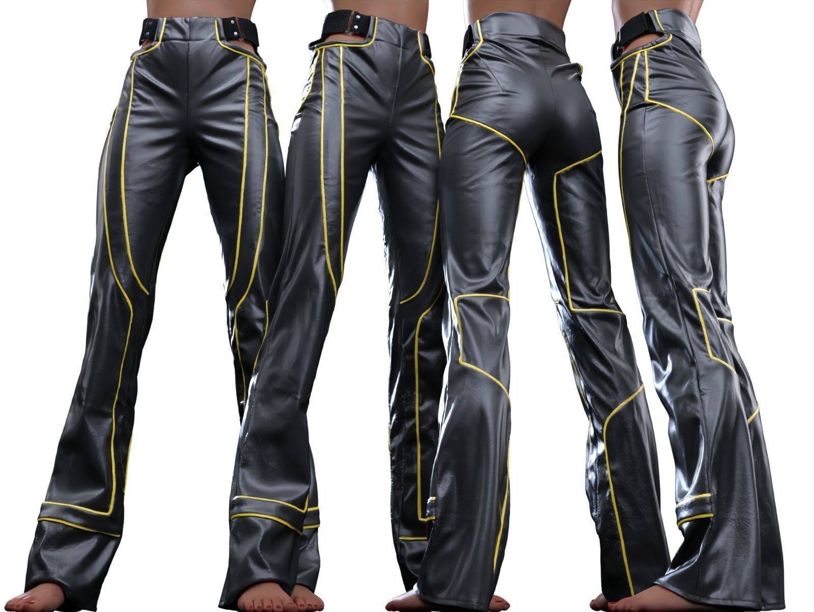 GIA Trousers 3D model_1