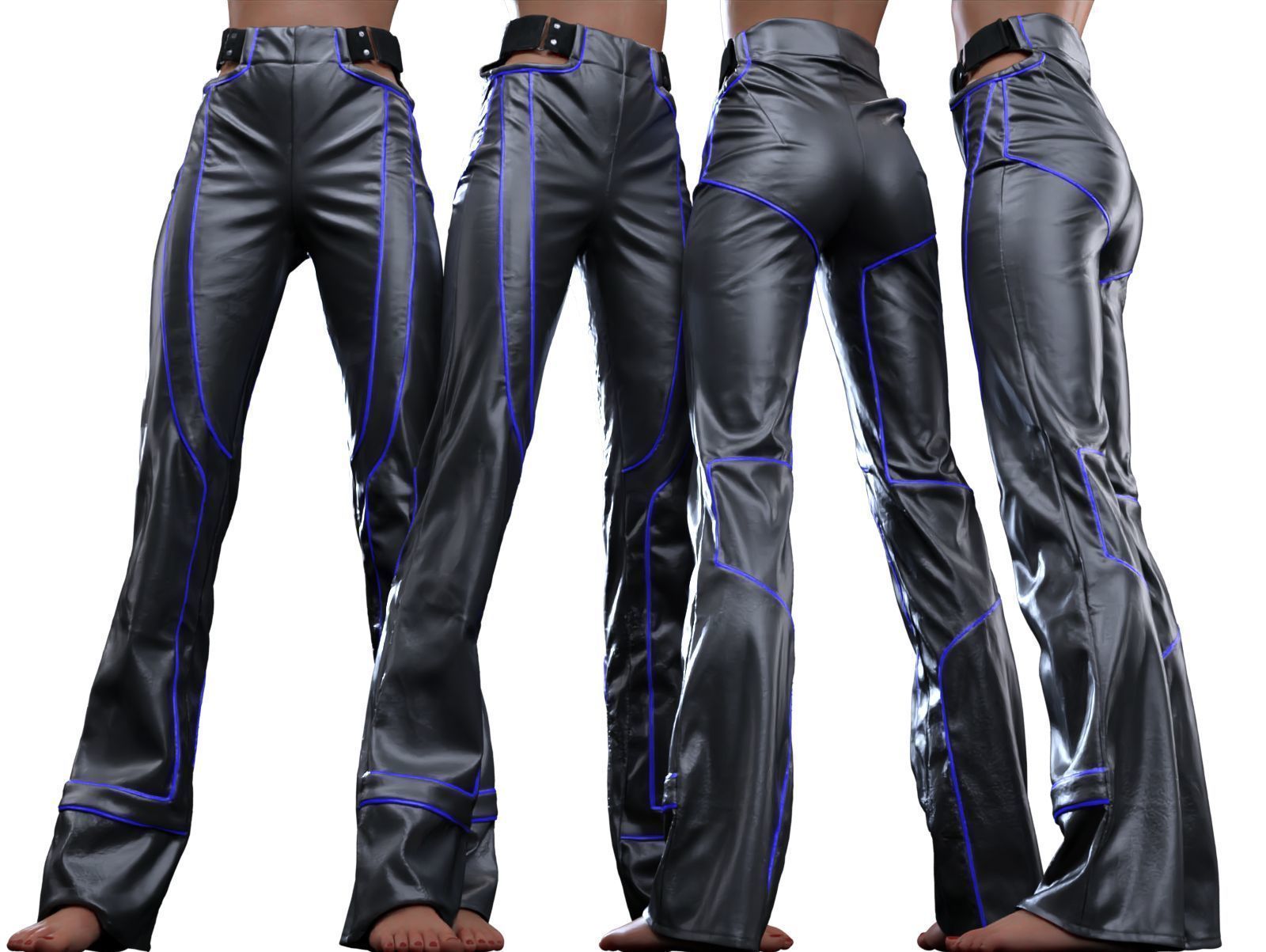 GIA Trousers 3D model_11