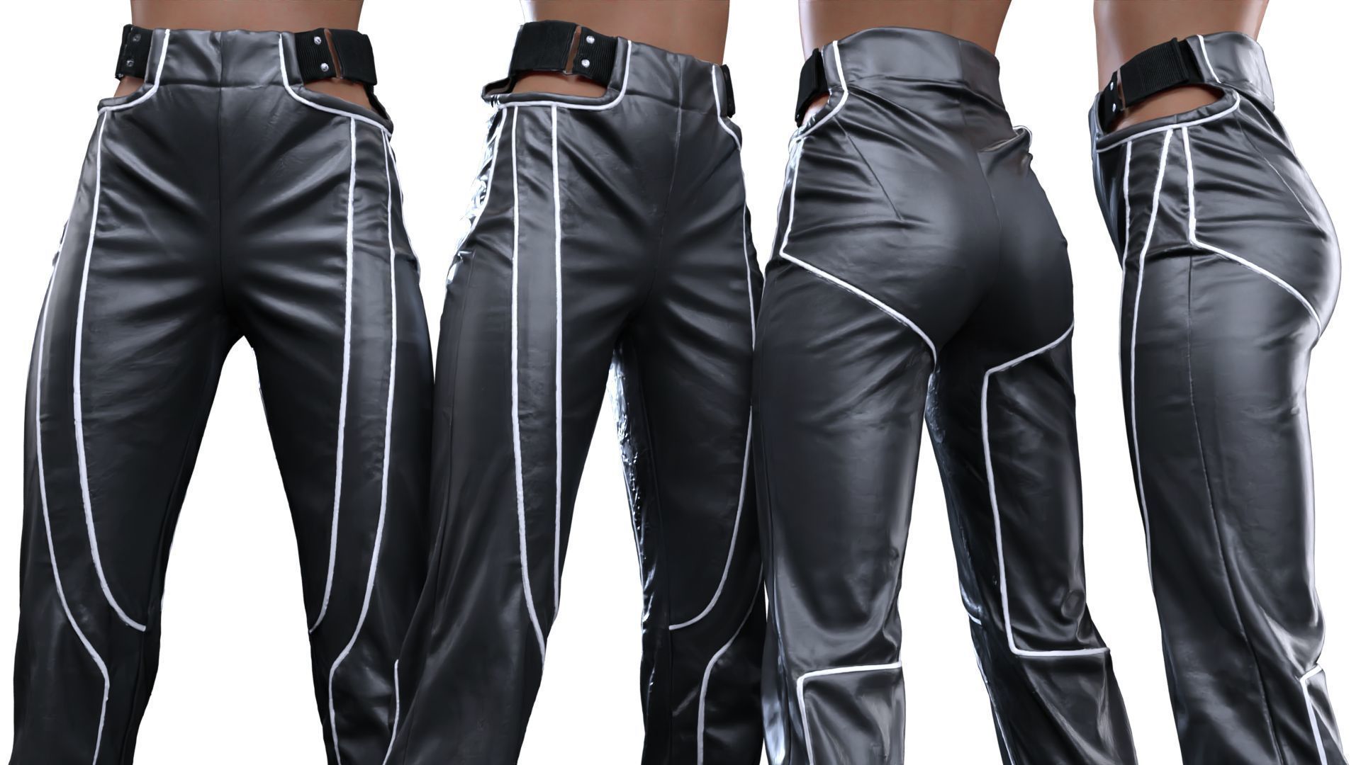 GIA Trousers 3D model_18