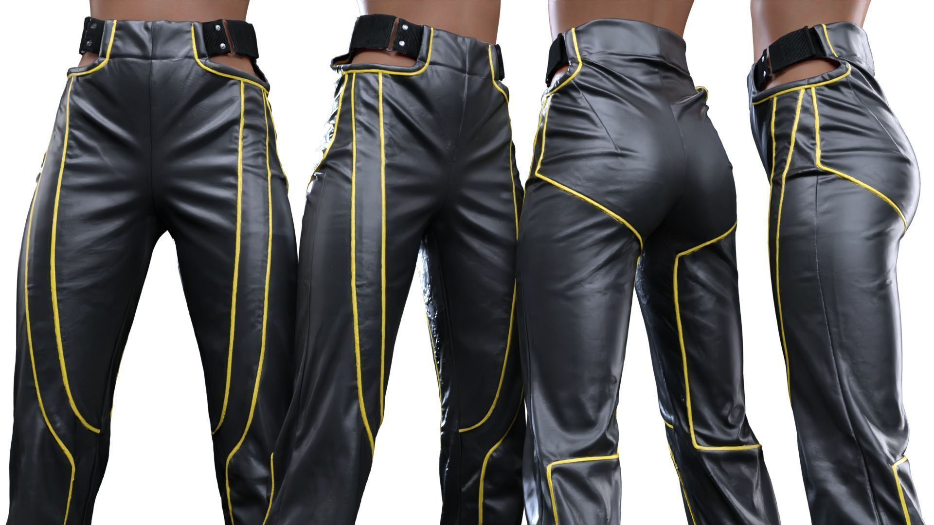 GIA Trousers 3D model_15