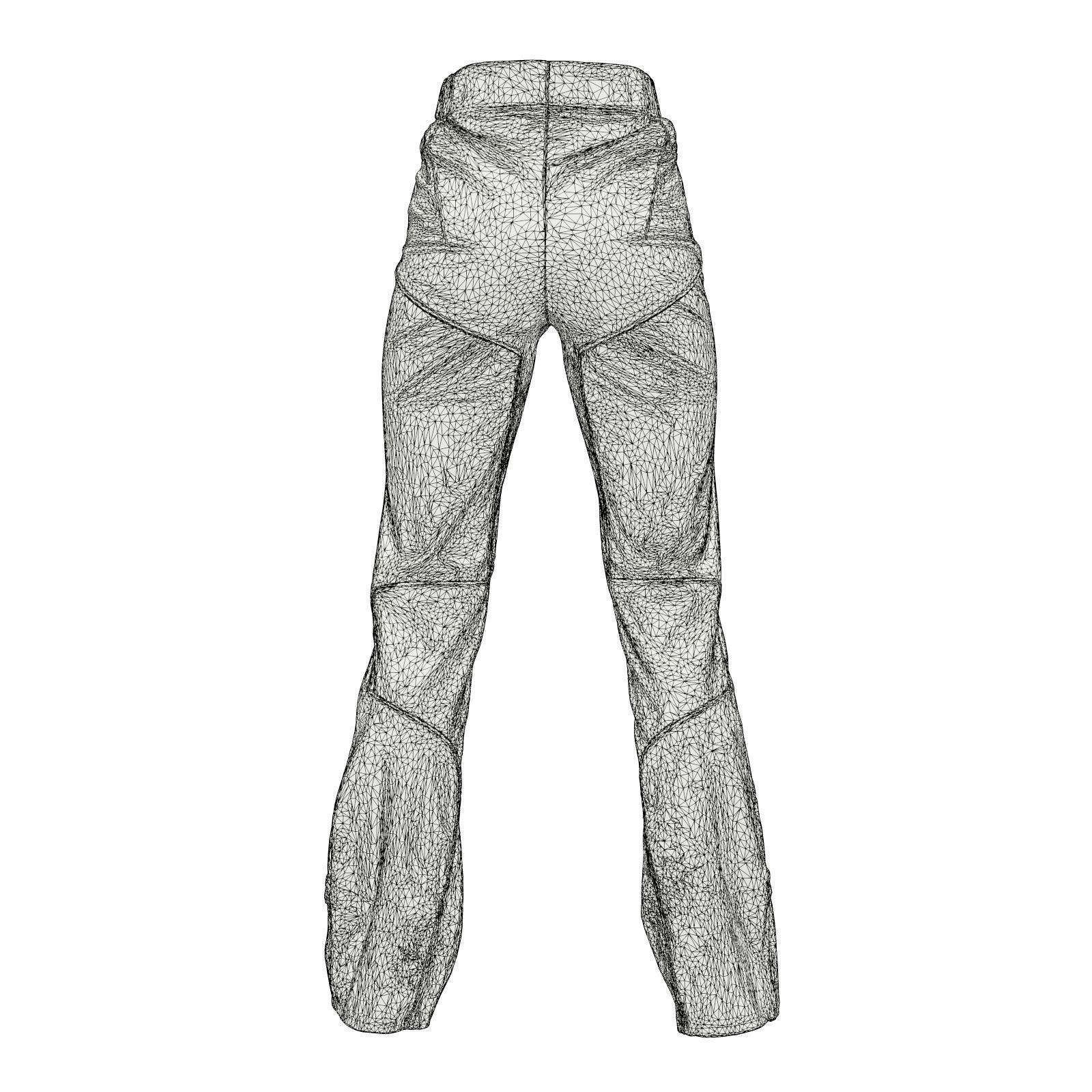 GIA Trousers 3D model_9