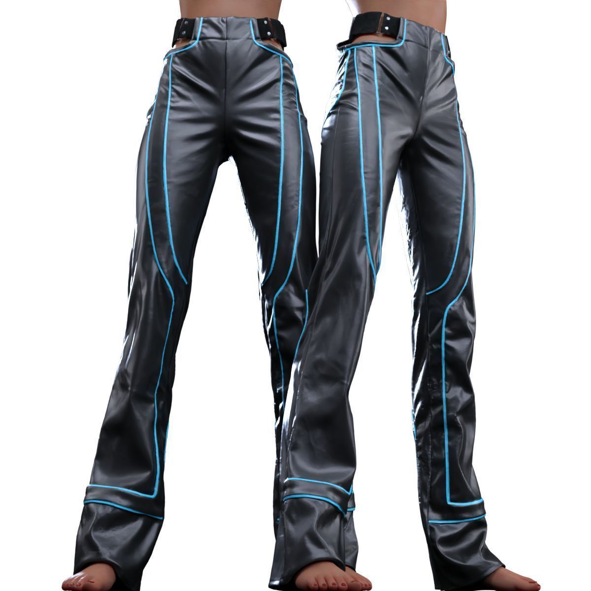 GIA Trousers 3D model_14