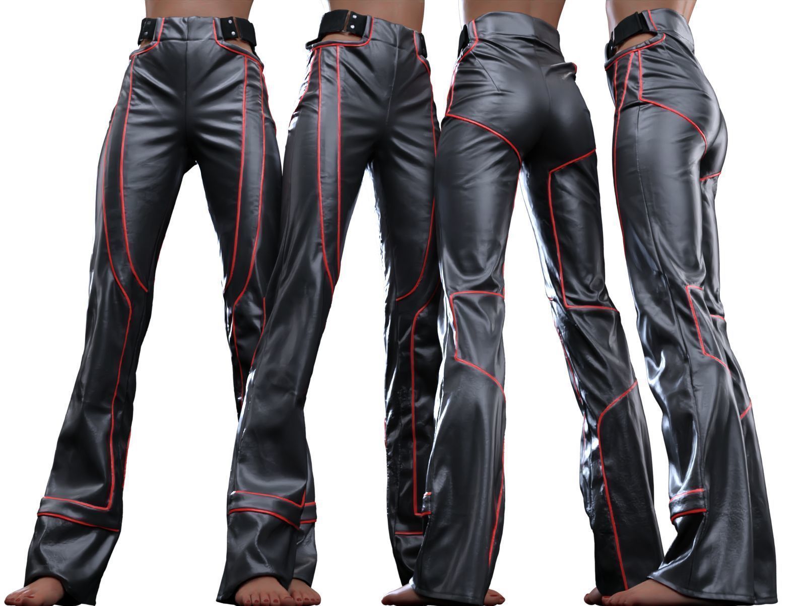 GIA Trousers 3D model_12