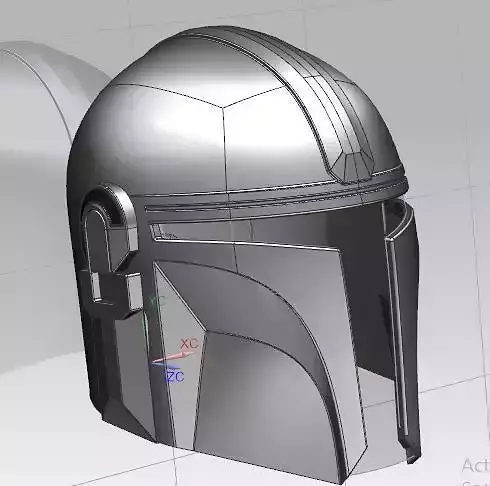 Mandalorian helmet