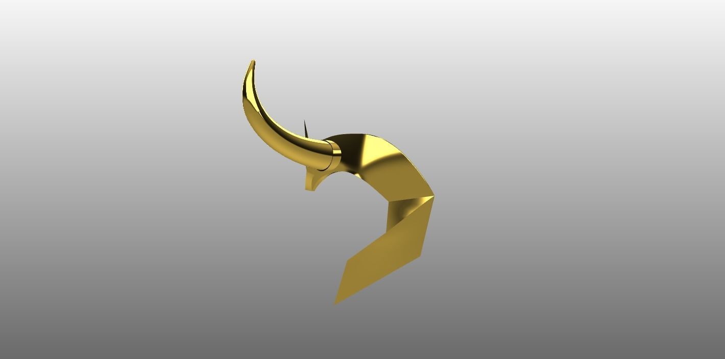 Loki Series Crown Headpiece 3D print model_2