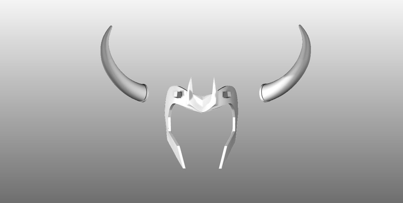 Loki Series Crown Headpiece 3D print model_3