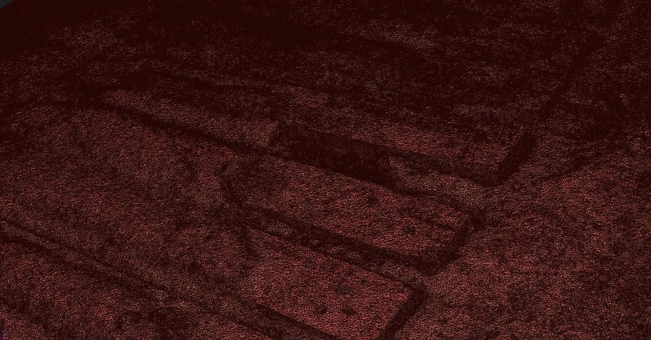 Ultra realistic Snow wooden trail 3D model_12