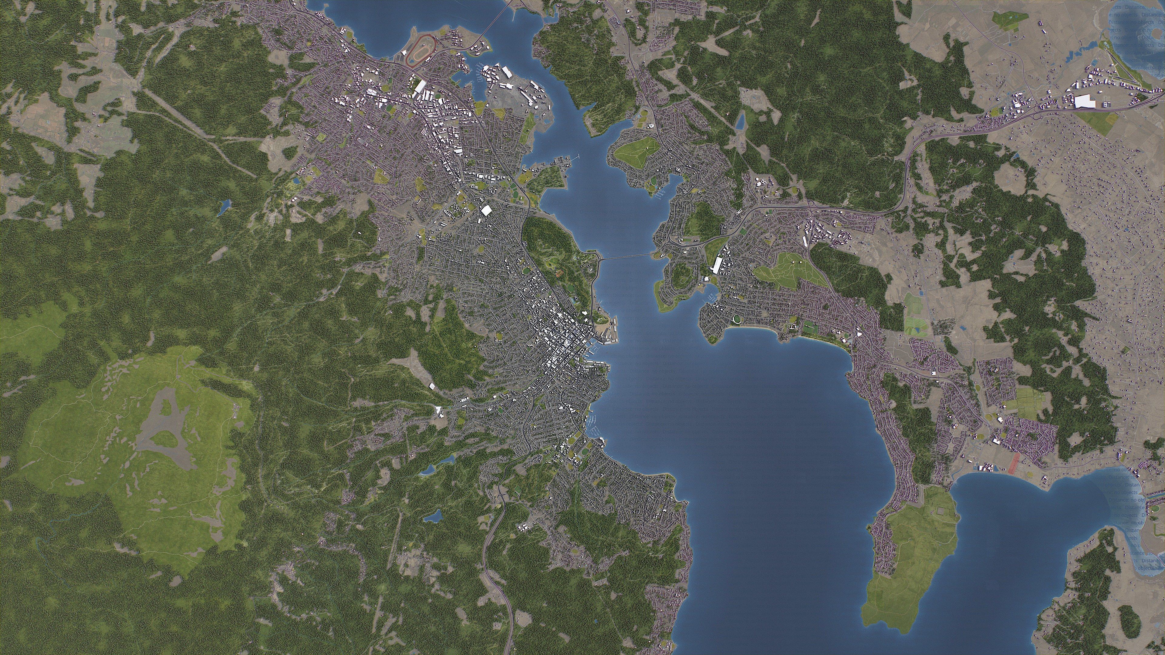 Hobart - 3D City Model Low-poly 3D model_13